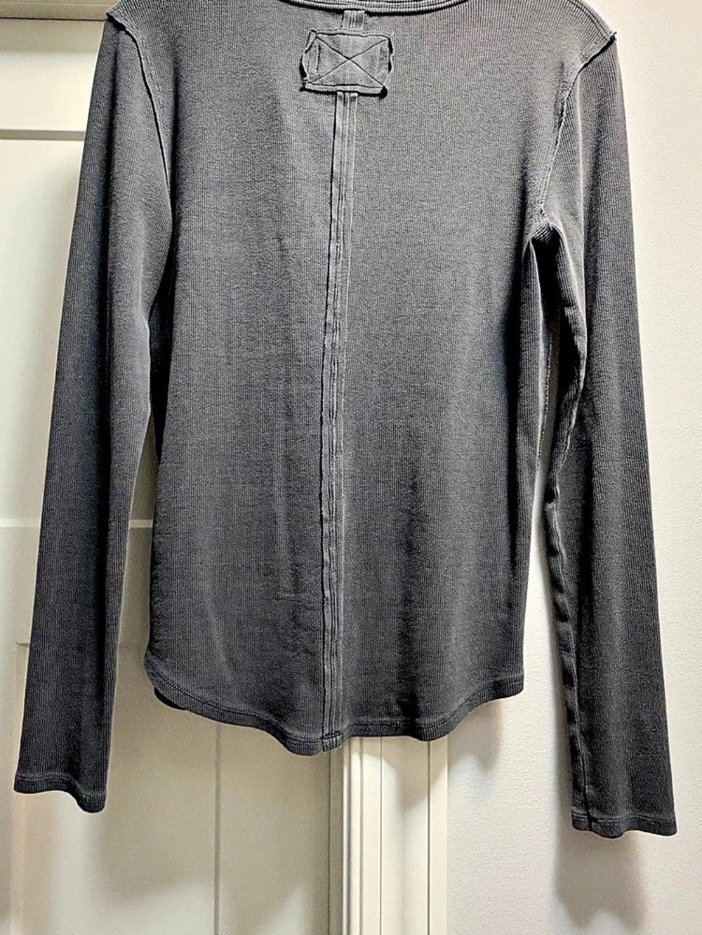 We The Free Jamie Henley Long Sleeve Gray